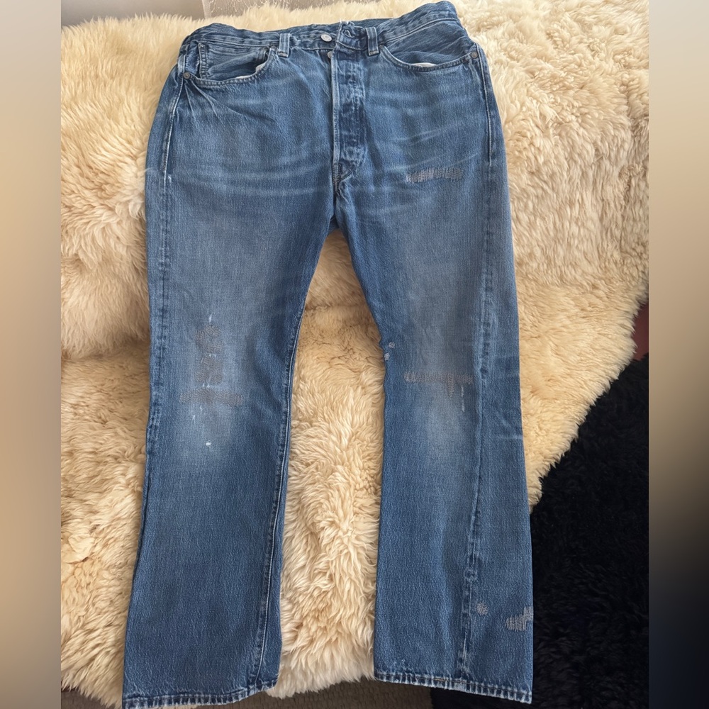 GUC Levi’s Vintage Clothing (LVC) 1947 501XX Selvedge Jeans - Rare Kaihara Denim